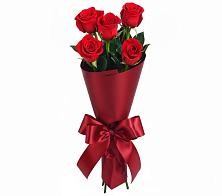Букет 5 Красных роз Эдлесс Лав в Мошково