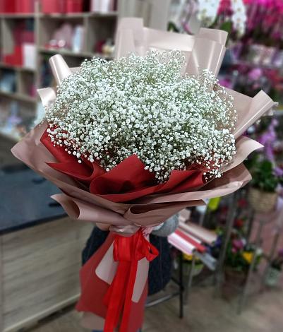Букет цветов из: Гипсофила в Мошково