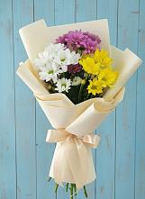 Букет цветов из:  Хризантемы в Мошково