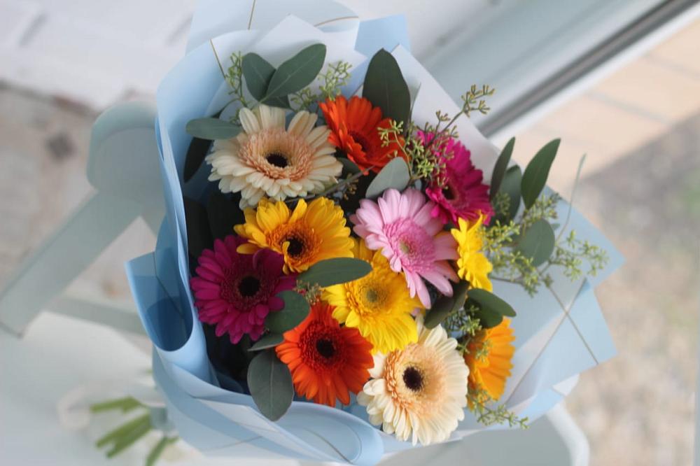 Букет цветов из: Герберы в Мошково