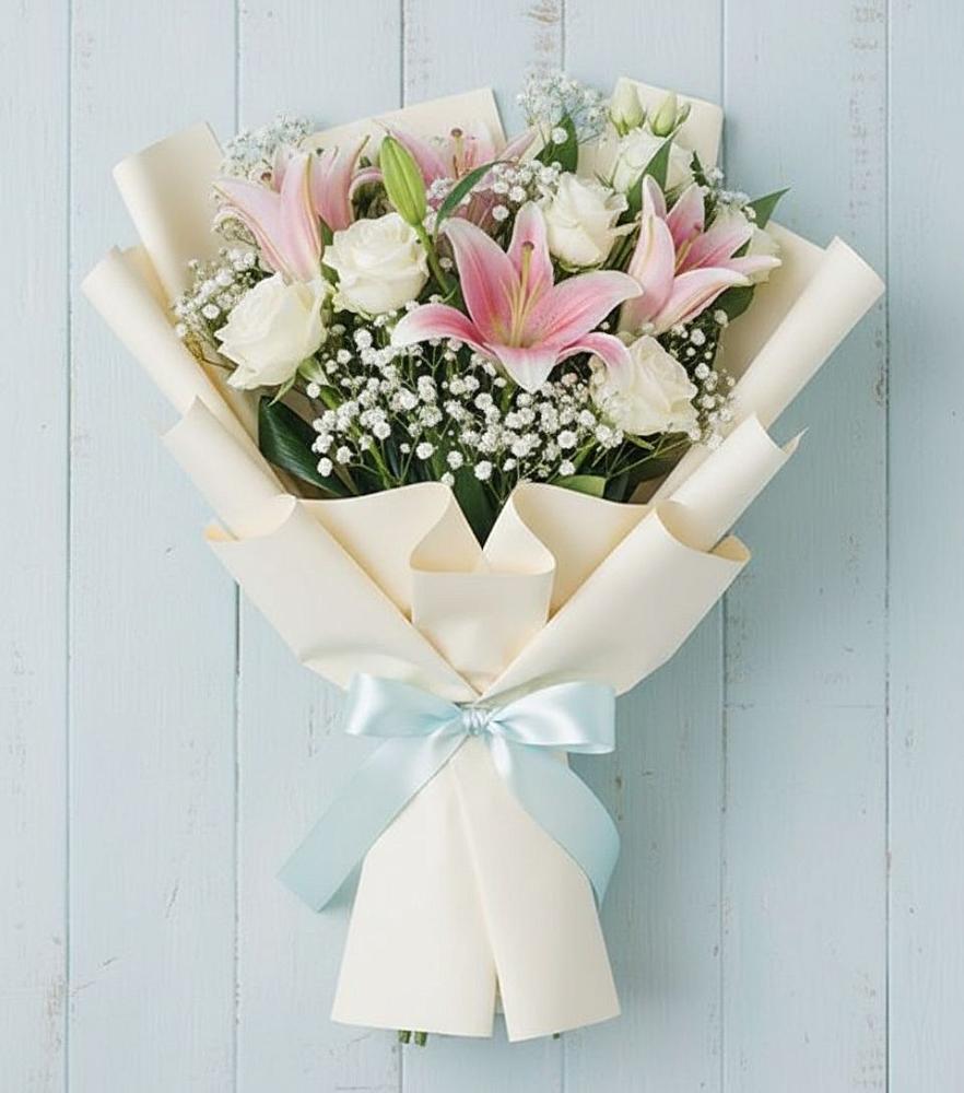 Букет цветов из: Лилии в Мошково