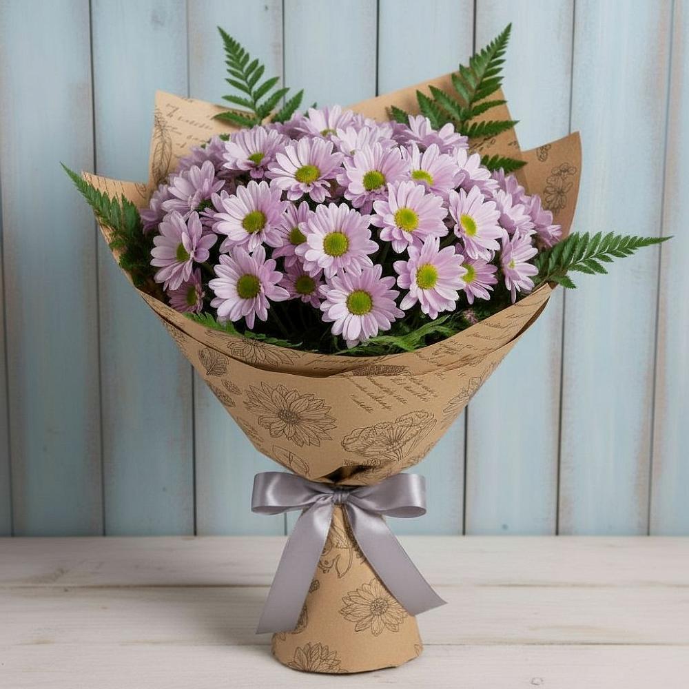 Букет цветов из: Хризантемы в Мошково