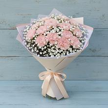 Букет цветов из:  Гвоздики в Мошково