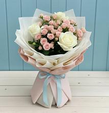 Букет цветов из:  Розы в Мошково
