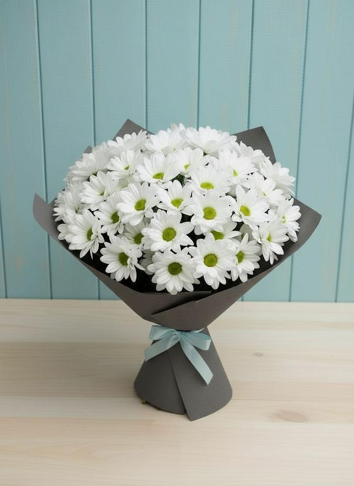 Букет цветов из: Хризантемы в Мошково