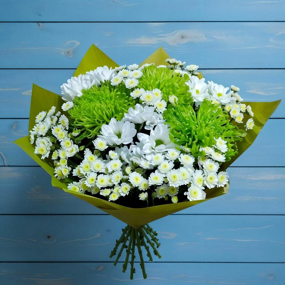 Букет цветов из: Хризантемы в Мошково