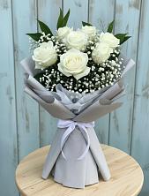 Букет цветов из:  Розы в Мошково
