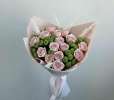 Букет цветов из:  Розы и Хризантемы в Мошково