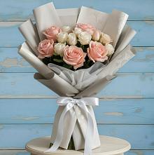 Букет цветов из:  Розы #REPLACE_PRED# Мошково