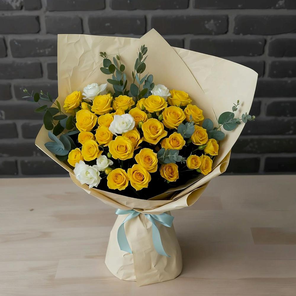 Букет цветов из: Розы в Мошково