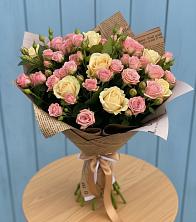Букет цветов из:  Розы в Мошково