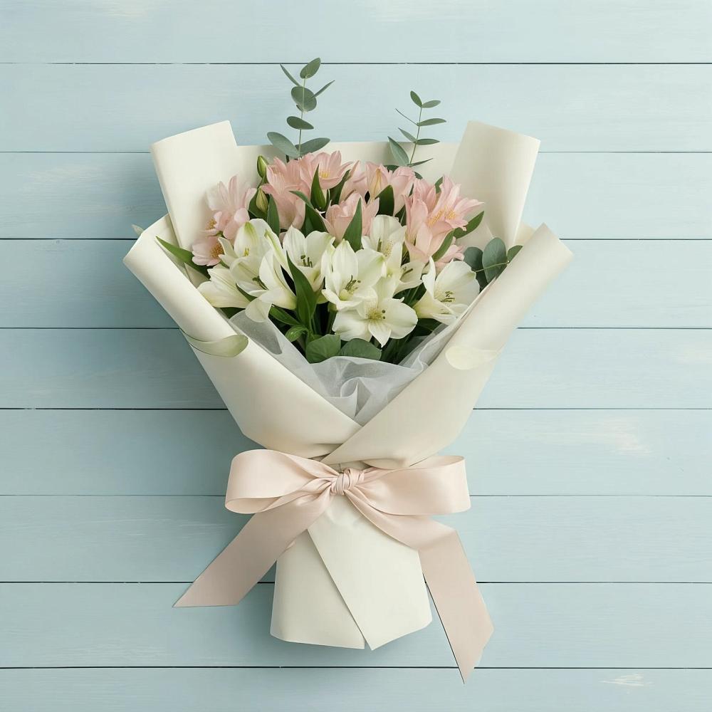 Букет цветов из: Альстромерии в Мошково