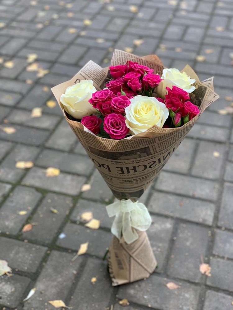 Букет цветов из: Розы в Мошково